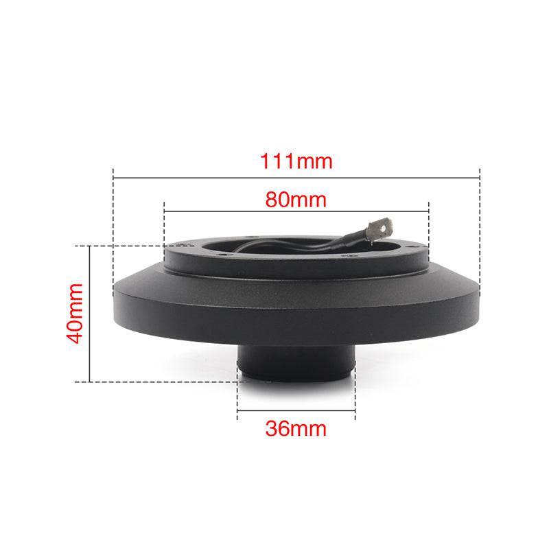 BOSS 180H Steering Wheel Hub Adapter Kit - Compatible with Audi A4 A6 A8 & VW Golf - Easy Installation for Custom Steering Wheels - Perfect for Car Upgrades & Racing Enthusiasts