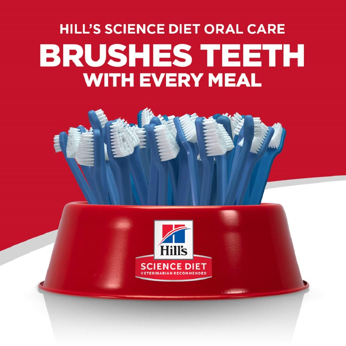 Hill's Science Diet Adult Oral Care Dry Cat Food - Chicken Recipe for Dental Health, 15.5 lb Bag | Promotes Fresh Breath & Tartar Control for Indoor Cats