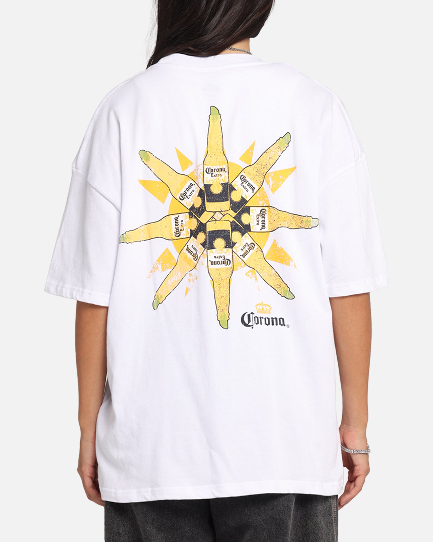 73 Studio Corona T-Shirt - Premium White Cotton Tee for Men & Women - Casual Wear, Street Style, and Everyday Comfort
