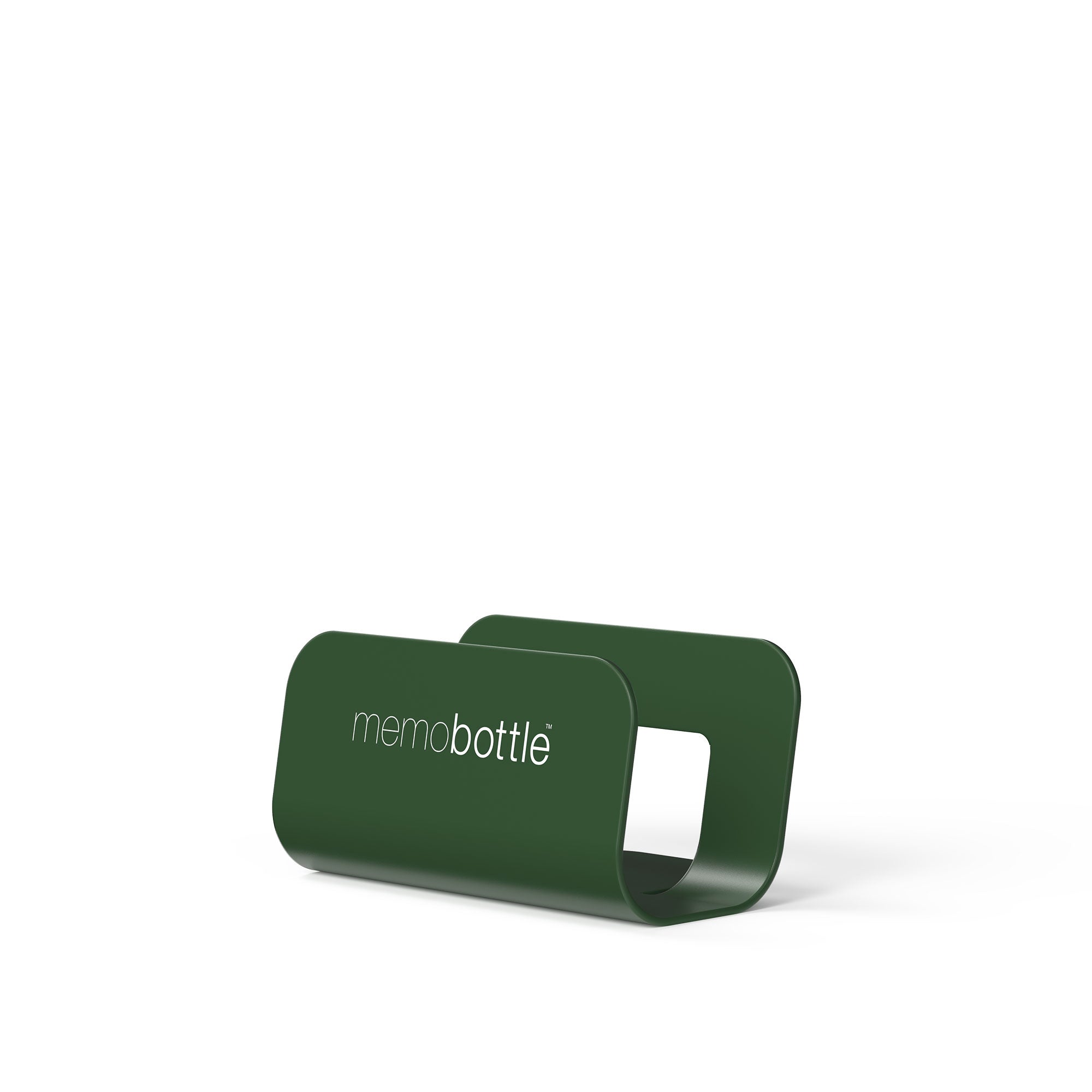Eco-Friendly Moss Green Desk Stand - Original memobottle for Water & Office Organization | Perfect for Home, Office & Workspace Accessories