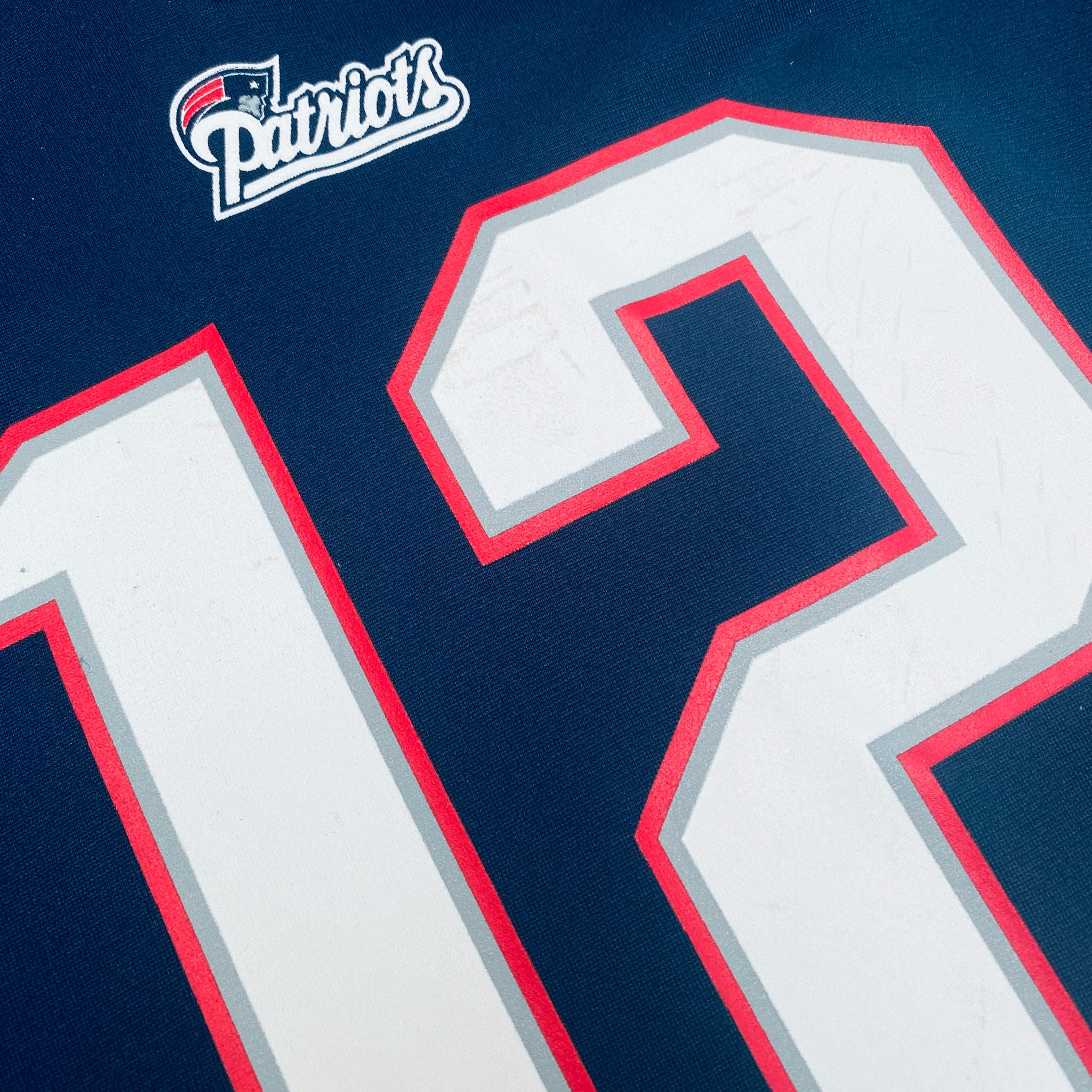 New England Patriots Tom Brady 2012/2013 Replica Jersey (Size S) - Perfect for Football Games, Fan Events, and Sports Memorabilia Collection