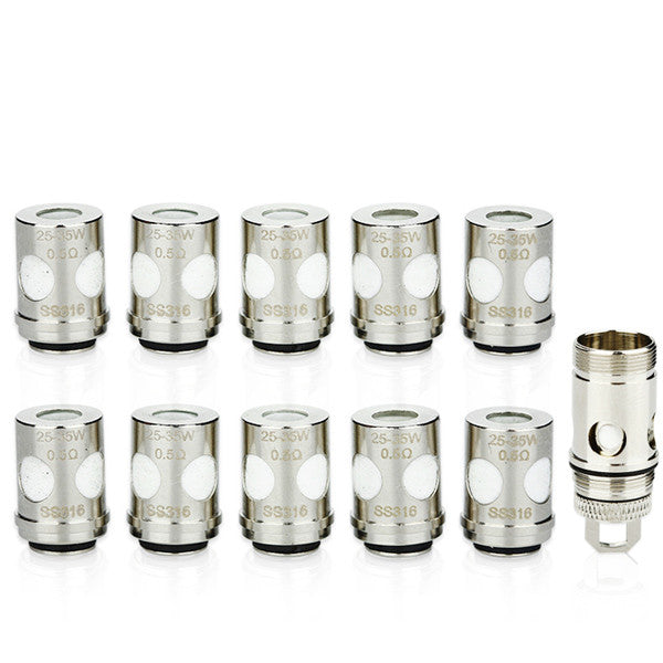 Vaporesso Ceramic EUC Coils 10-Pack - Compatible with Estoc, Target Pro, ORC, Gemini Tanks - Long-Lasting & Flavorful Vaping Experience - Perfect for Cloud Chasing & All-Day Use