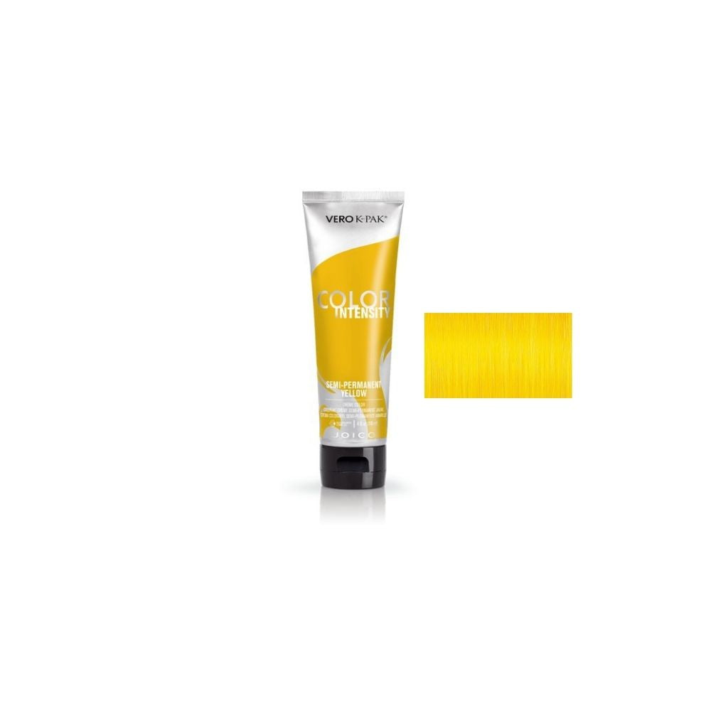 Vibrant Semi-Permanent Yellow Hair Dye - Long-Lasting Color for Bold Looks | Perfect for DIY Hair Coloring & Creative Styling