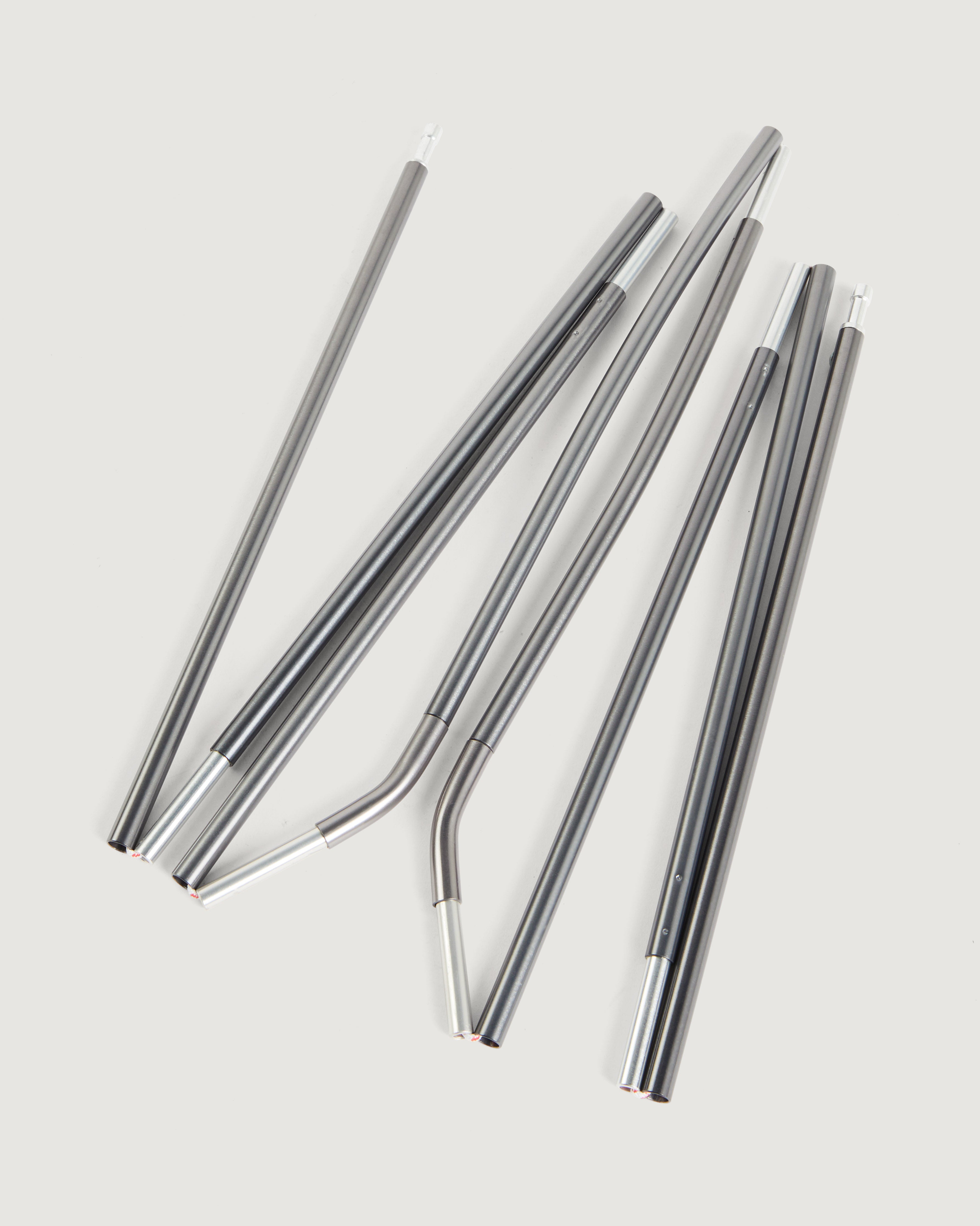 Lightweight Silver Mono Tent Pole - Durable & Adjustable for Camping, Hiking, Backpacking & Outdoor Adventures