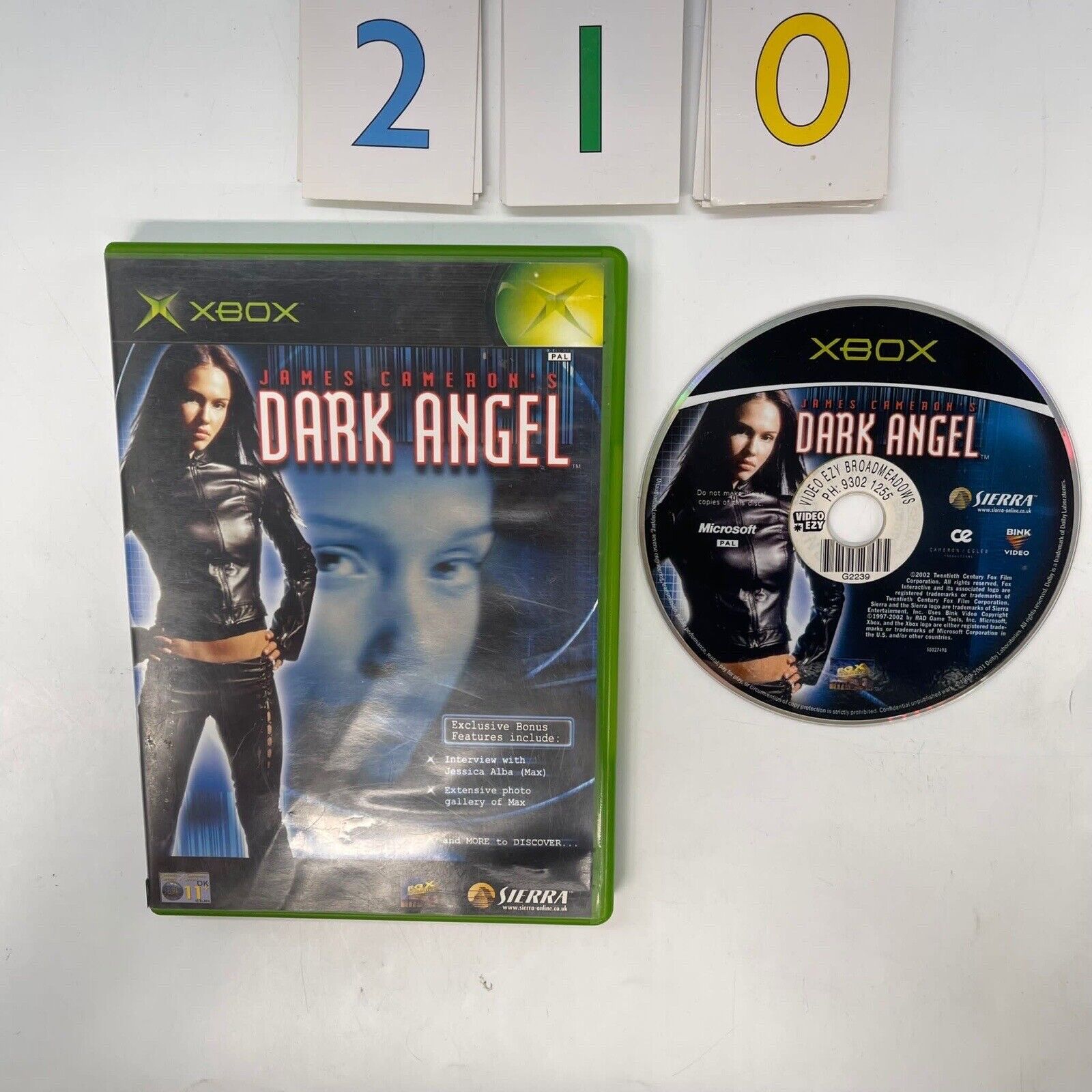 Dark Angel Xbox Original Game PAL Version - Action-Adventure Game for Xbox Console, Perfect for Fans of Sci-Fi and Fantasy Gaming