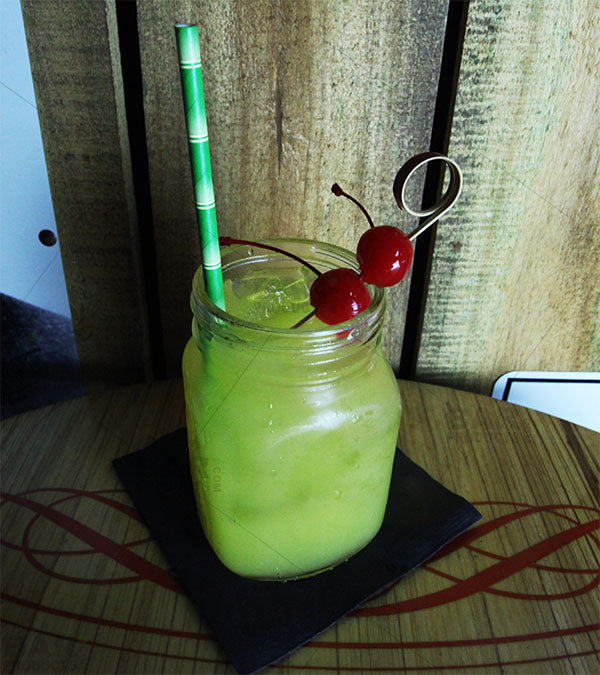 BarConic® Eco-Friendly Biodegradable Paper Straws - 100 Pack, Bamboo Fiber, Sustainable & Compostable - Perfect for Parties, Restaurants, and Home Use