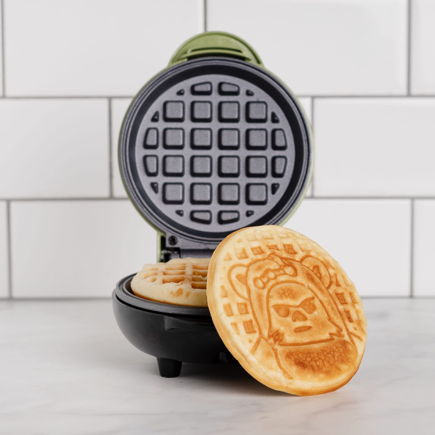Star Wars Mini Ewok Waffle Maker - Fun Star Wars Kitchen Appliance for Kids & Adults - Perfect for Breakfast, Parties & Star Wars Fans