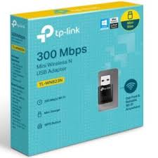 TP-Link TL-WN823N 300Mbps Mini Wireless USB WiFi Adapter for PC Laptop - Compatible with Windows XP/7/8/10 & Mac OS X 10.7-10.10 - Plug & Play, Wifi Sharing Mode, Compact Design - Perfect for Home Office, Gaming & Online Streaming