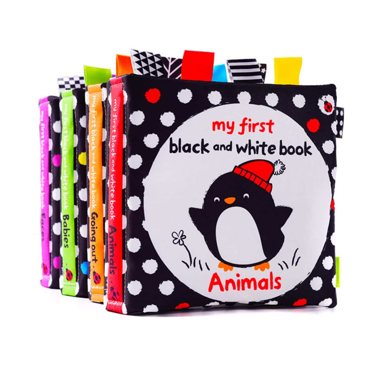 AUTSUPPL 1pc Soft Baby Cloth Book - Floating Fabric Book for Early Learning & Sensory Development | Perfect for Infants, Toddlers & Travel | Washable & Safe Non-Toxic Material