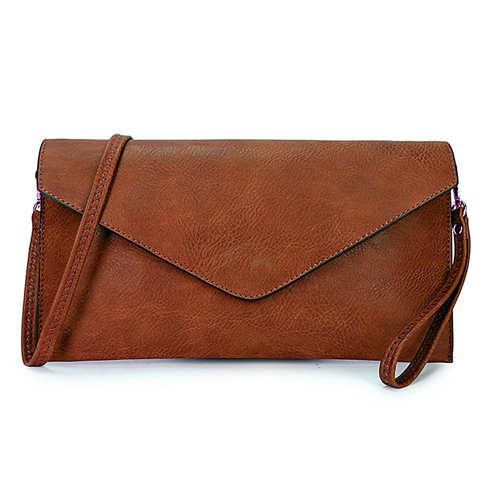 AOSSTA Women's Large Envelope Clutch Bag - Elegant Crossbody Purse for Wedding, Party & Evening Events | Perfect for Date Night, Prom & Formal Occasions