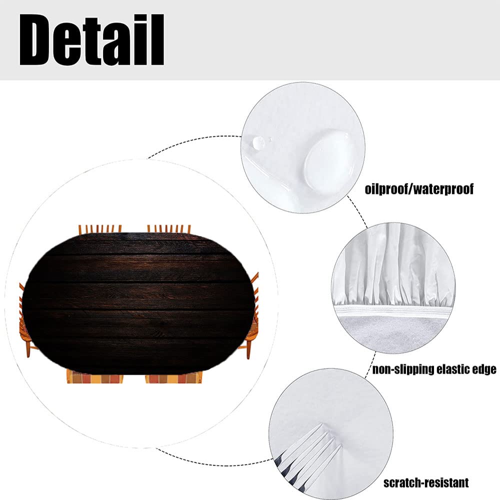 Premium Oval Tablecloth for 42