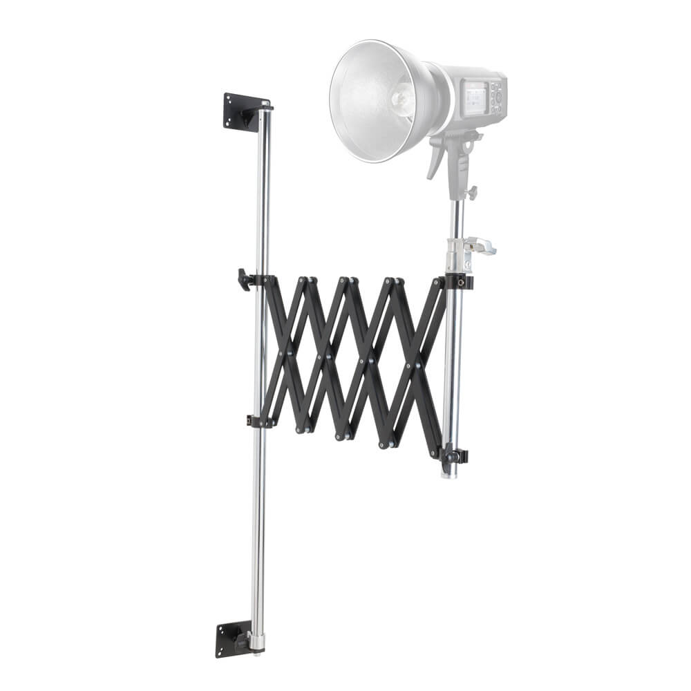 Space-Saving Wall & Ceiling Mount Studio Stand Bundle for Photography, Videography & Content Creation - Perfect for Small Studios & Home Offices