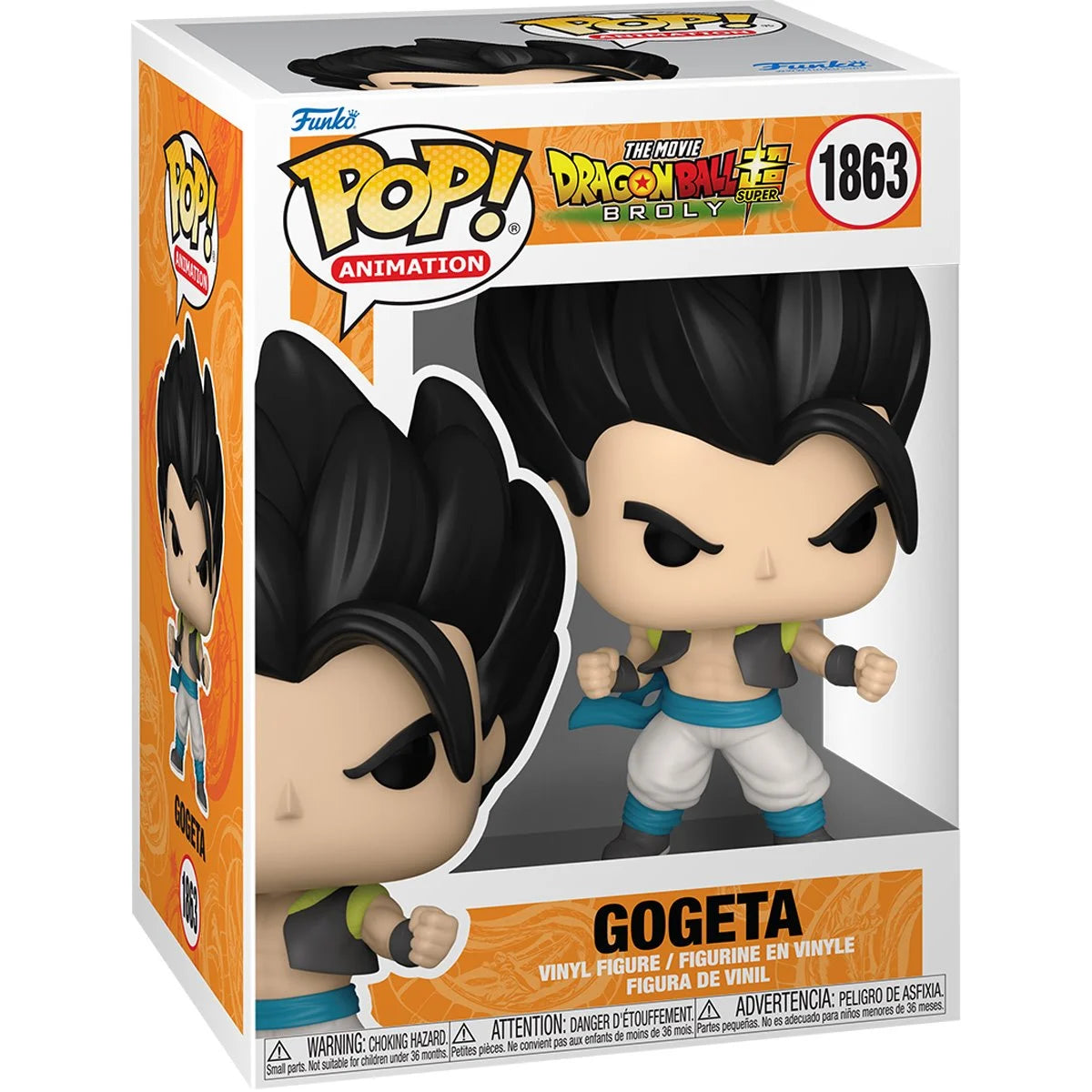 Dragon Ball Super: Broly Gogeta Funko Pop! Vinyl Figure #1863 - Anime Collectible for Fans & Gift for Dragon Ball Lovers - Perfect for Display, Gifting, and Anime Collections