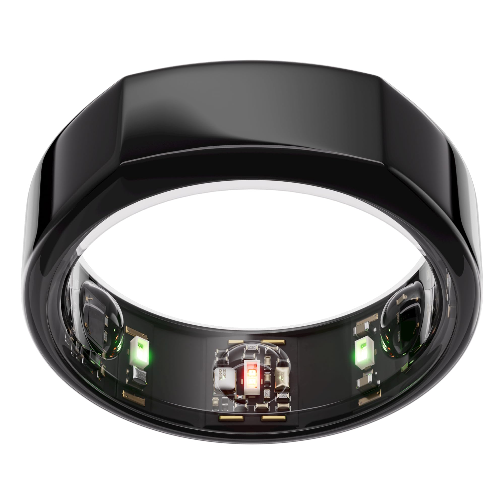 Oura Ring Gen3 Heritage Smart Ring - Black, Size 11 with Sizing Kit | Sleep & Fitness Tracker with Heart Rate Monitor | 5-7 Day Battery Life | Perfect for Athletes, Sleep Optimization & Health Monitoring