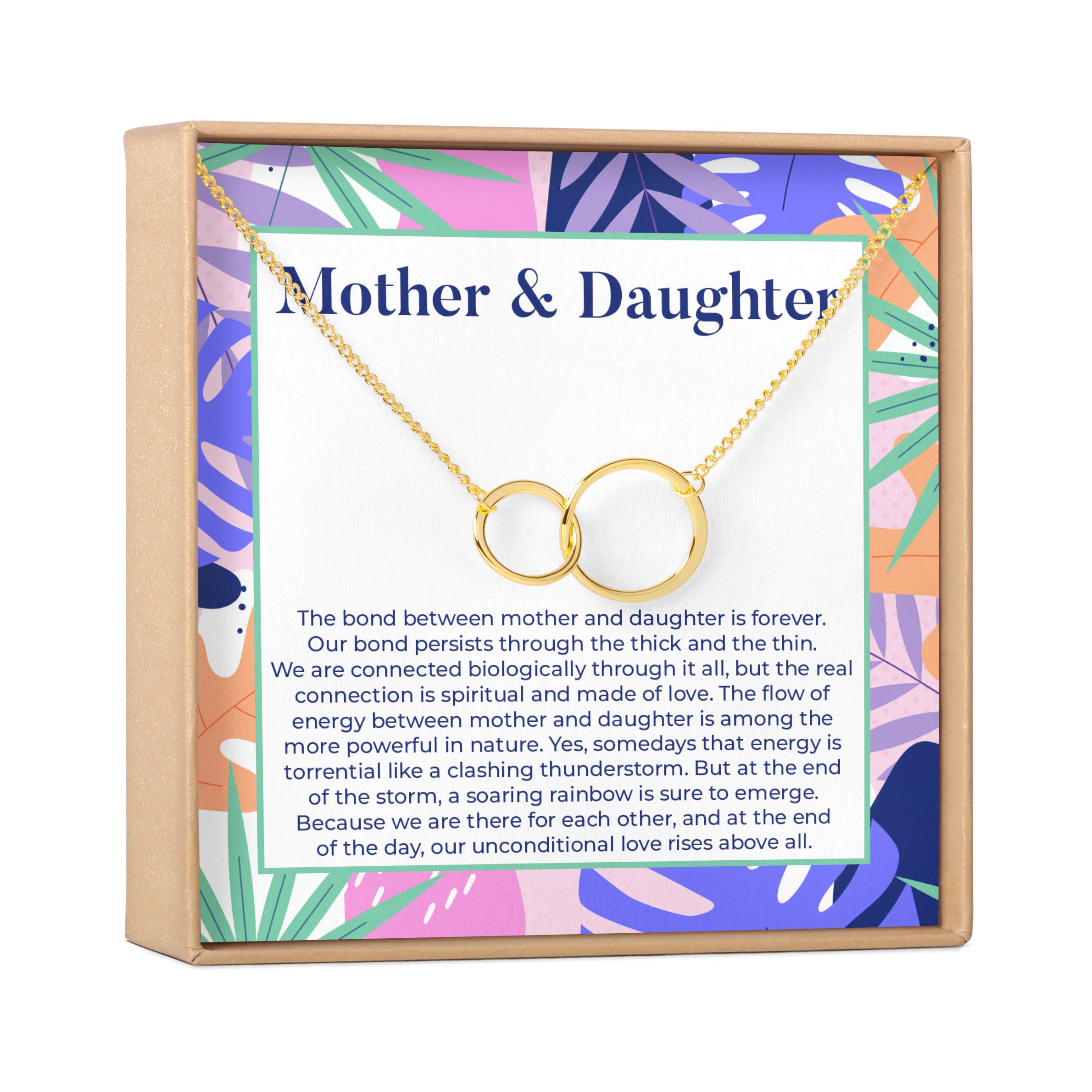 Mother & Daughter Necklace Set - Sterling Silver Heart Pendant Gift for Birthday, Christmas, Valentine's Day | Perfect for Family Bonding, Anniversary & Special Occasions