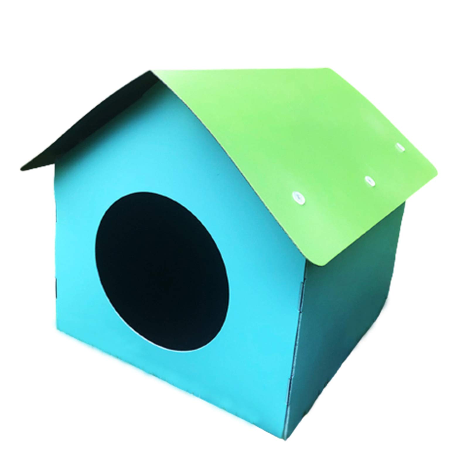 Waterproof Outdoor Dog House - Detachable PP Pet Tent for Dogs & Cats, Foldable Shelter for Garage, Home & Backyard | Durable Kennel for All Weather Protection