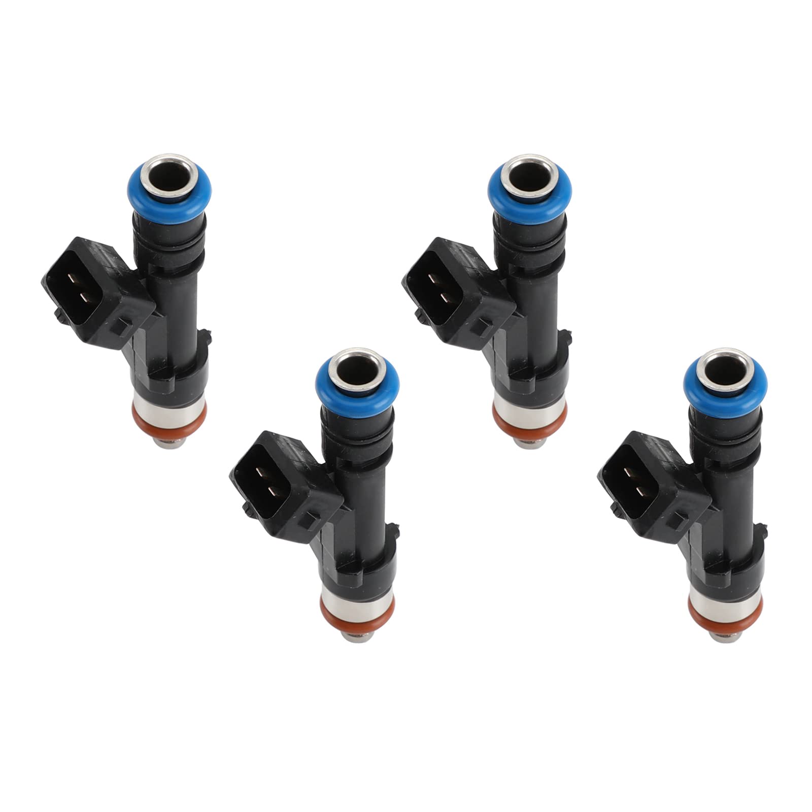 4Pcs Fuel Injectors Compatible with Buick Encore 2013-2016, Chevrolet Cruze Sonic TRAX 1.4L - Replacement Part #0280158205 - Improve Engine Performance & Fuel Efficiency for Smooth Driving