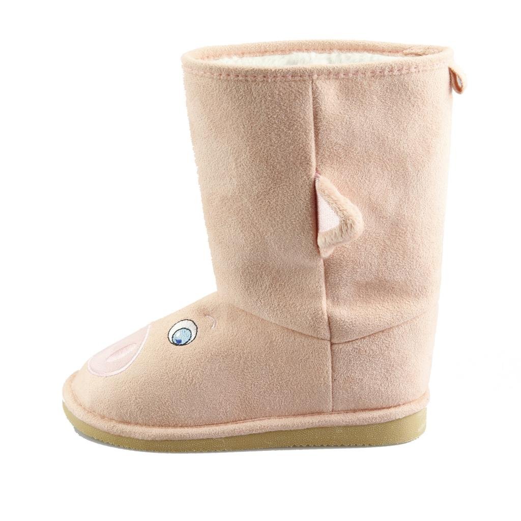 The Doll Maker Animal Boots - Cute & Comfortable Faux Fur Winter Boots for Women & Girls - Perfect for Snow, Cold Weather & Indoor Cozy Wear
