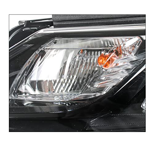 2018-2019 Toyota Camry L/LE/SE LED Projector Headlights - Black High Performance Headlamps for Night Driving & Off-Road Use