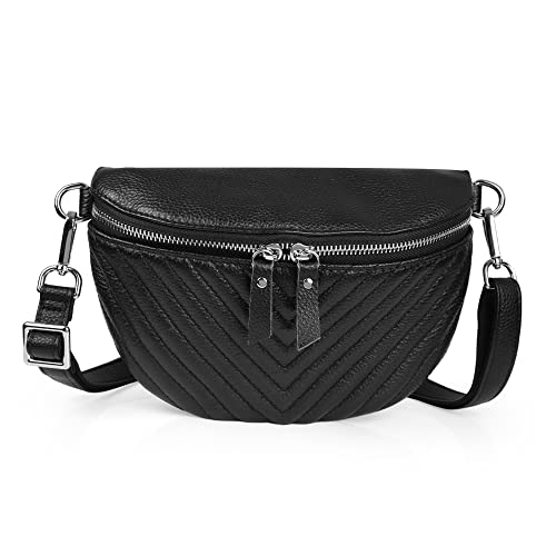 Style-01 Chevron Quilted Black