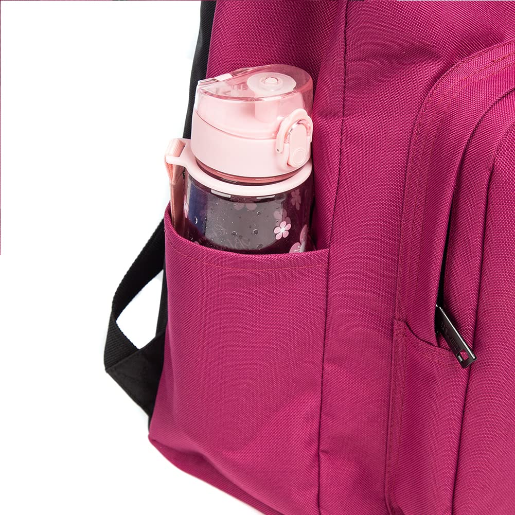 Classic Black School Backpack for College & Travel - Laptop Backpack for Boys & Girls