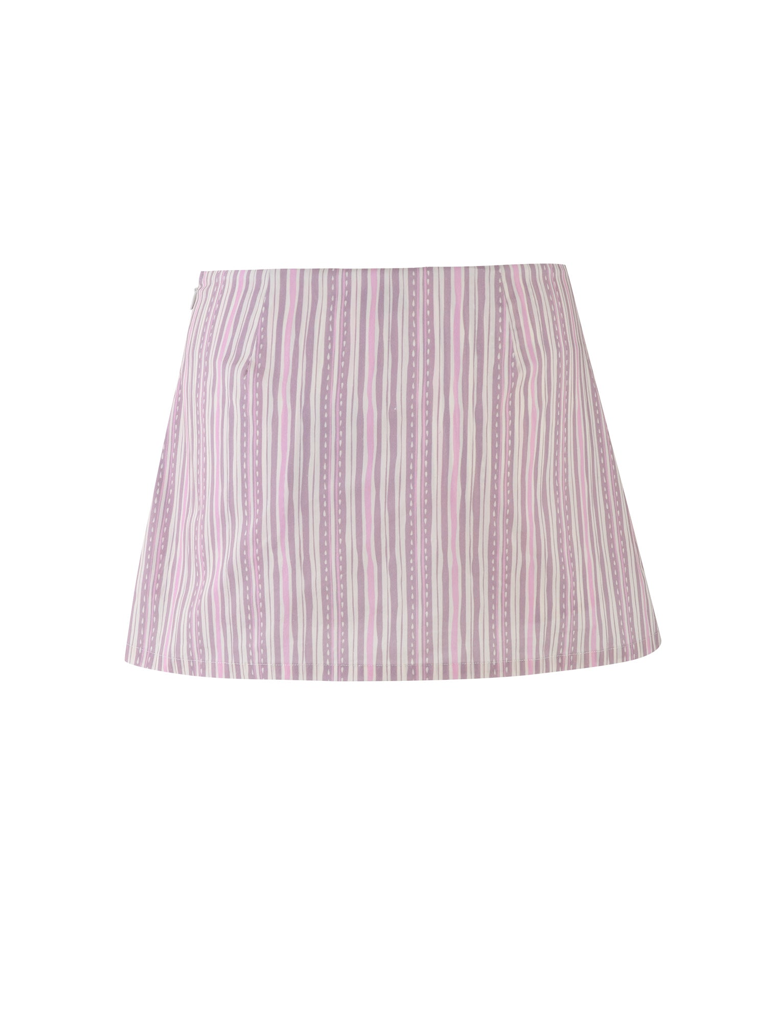 LILIOSA Women's Pink Pinstripe Skort - Stylish Tennis Skirt for Golf, Running & Casual Wear