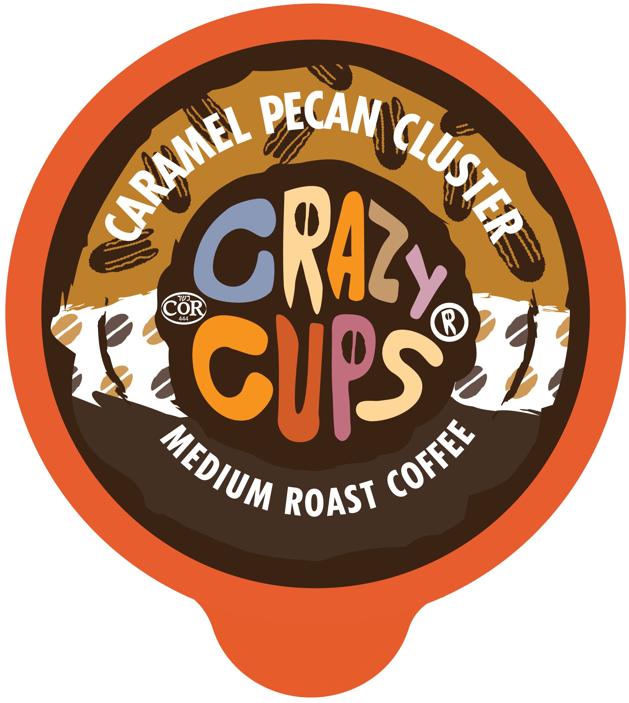 Caramel Pecan Cluster Medium Roast Coffee Pods for Keurig K-Cup Machines - 88 Count (Pack of 4) | Hot or Iced Coffee | Recyclable Single Serve Cups | Perfect for Office, Home & Morning Brew