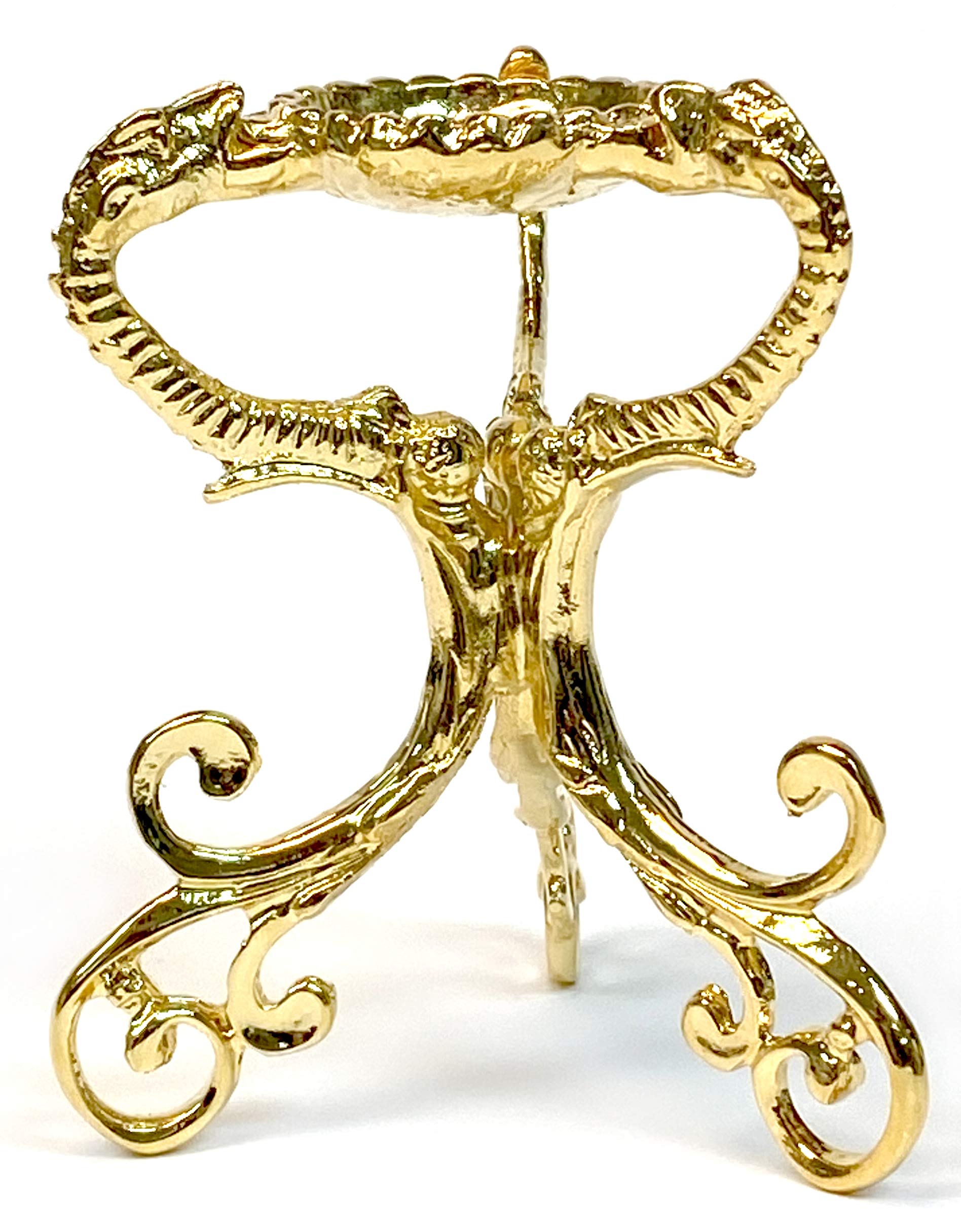 National Artcraft® Gold Finish Egg Display Stand - Elegant Easter Decor, Holiday Table Centerpiece, Decorative Holder for Eggs (Package of 1) - Perfect for Easter Celebrations, Spring Home Decor & Gift Displays