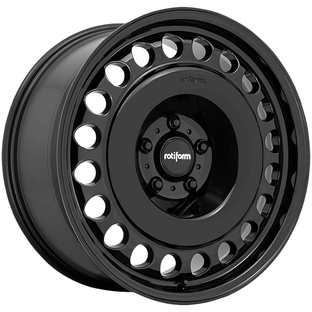 Rotiform R191 STL 18x9 5x120 +30mm Gloss Black Wheel Rim 18 Inch - High Performance Alloy Wheels for BMW, Audi, Mercedes - Perfect for Street Racing & Custom Car Builds