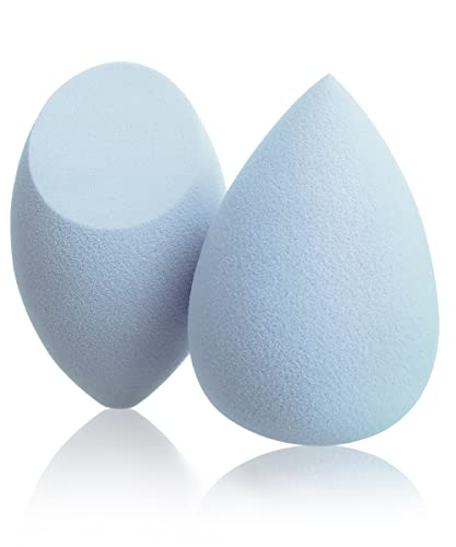 Luxury Makeup Sponges Set - 2 Pack for Flawless Foundation & Powder - Latex Free Beauty Blenders