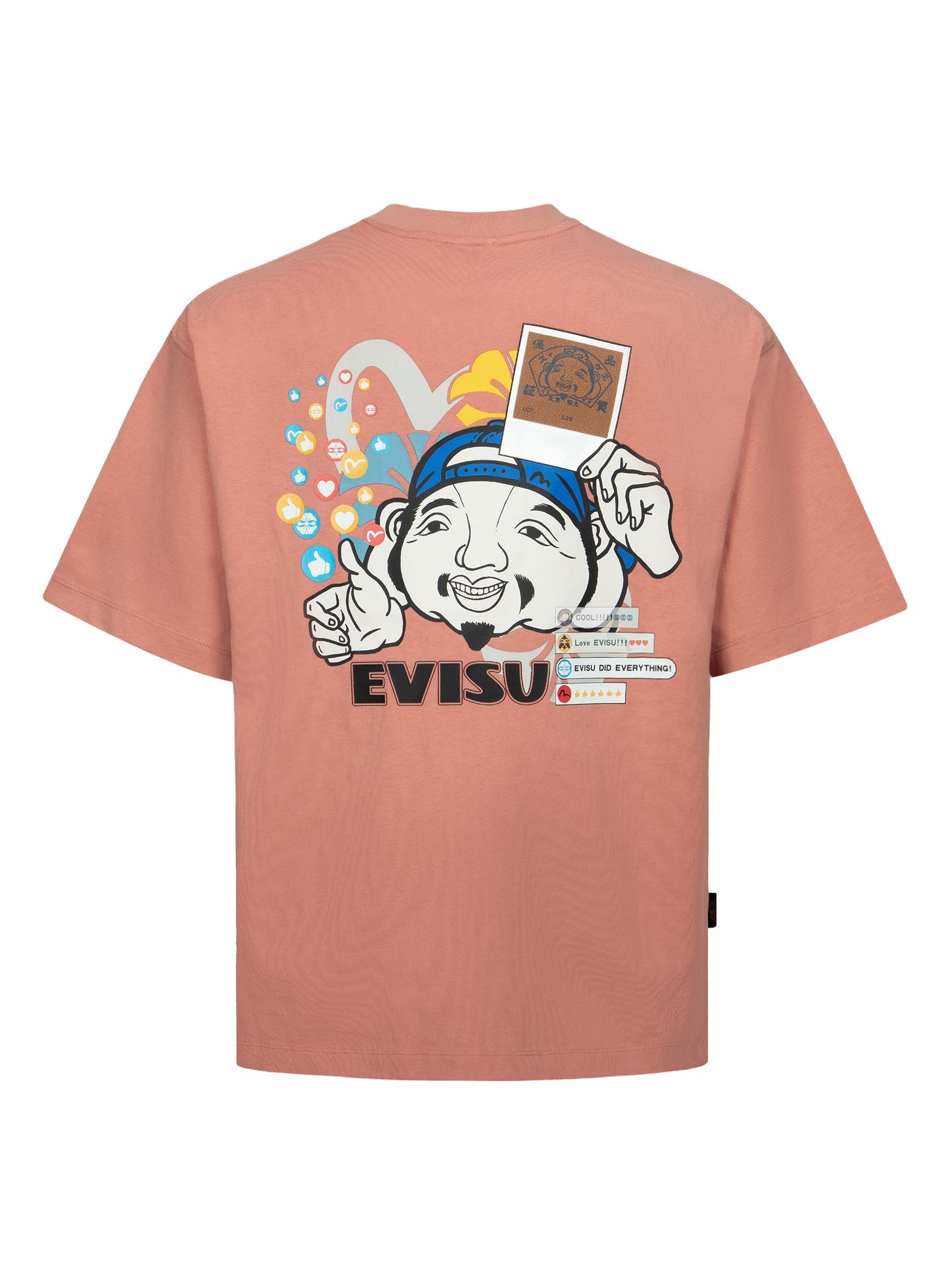 Trendy Social Media Inspired Print Relax Fit T-Shirt for Men & Women - Casual Comfort Wear for Everyday Outings & Social Events