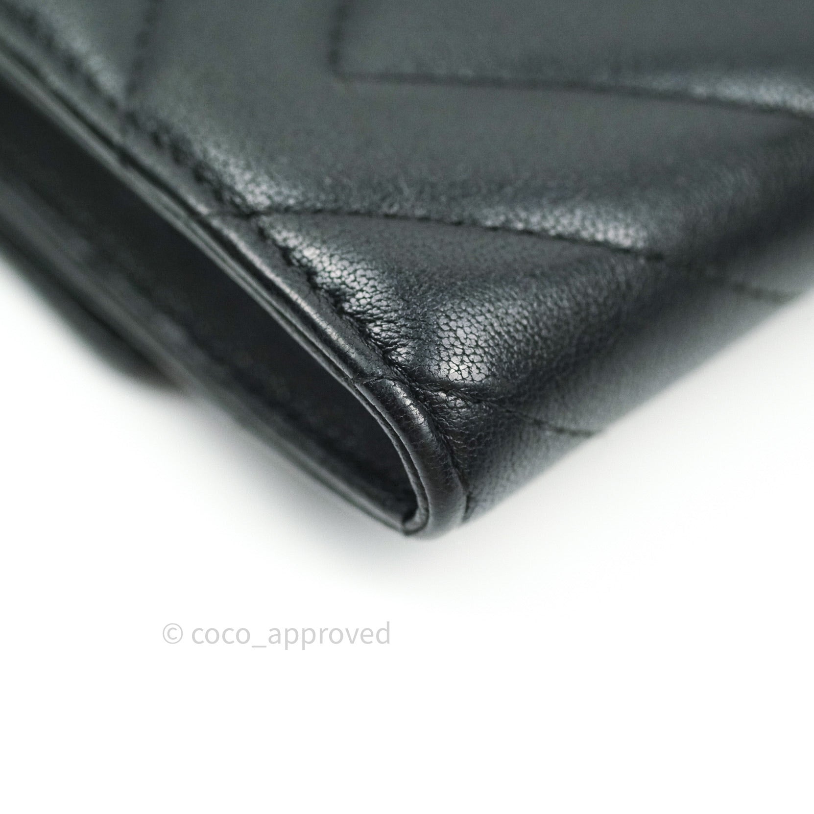 Chanel Chevron Sheepskin Reissue Large Flap Wallet So Black - Luxury Designer Womens Wallet for Everyday Use & Special Occasions