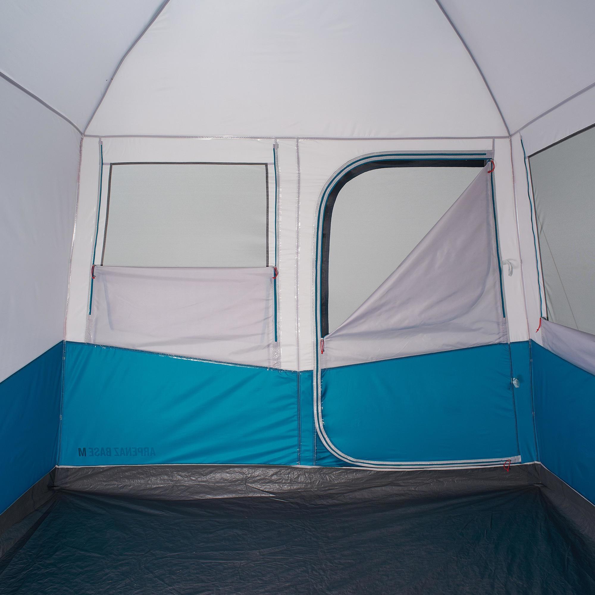 Quechua Arpenaz 6-Person Camping Tent - Waterproof & Lightweight for Outdoor Adventures | Perfect for Family Camping, Hiking, and Backpacking Trips