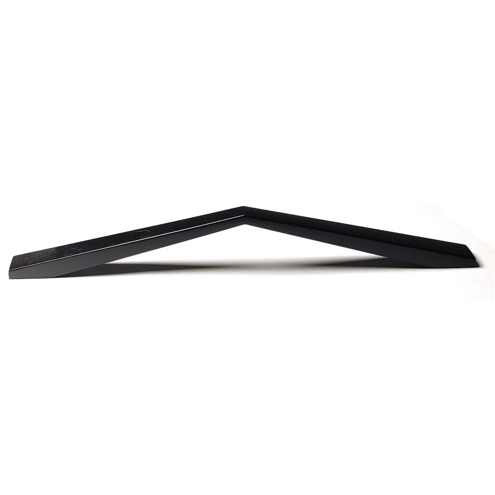 160MM Black Zinc Alloy Cabinet Handles - Modern Kitchen & Bathroom Drawer Pulls for Cabinets, Dressers, Furniture (Set of 10) - Durable & Stylish Hardware for Home Renovation