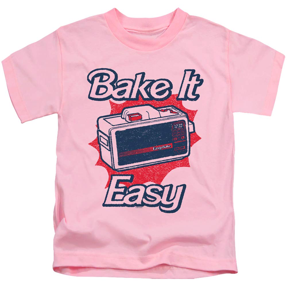 Easy Bake Oven Bake It Easy Unisex Kids T-Shirt for Boys & Girls - Fun Baking Themed Cotton Tee for Birthday Parties & Family Cooking Activities