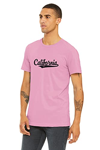 Pink Shirt Black California