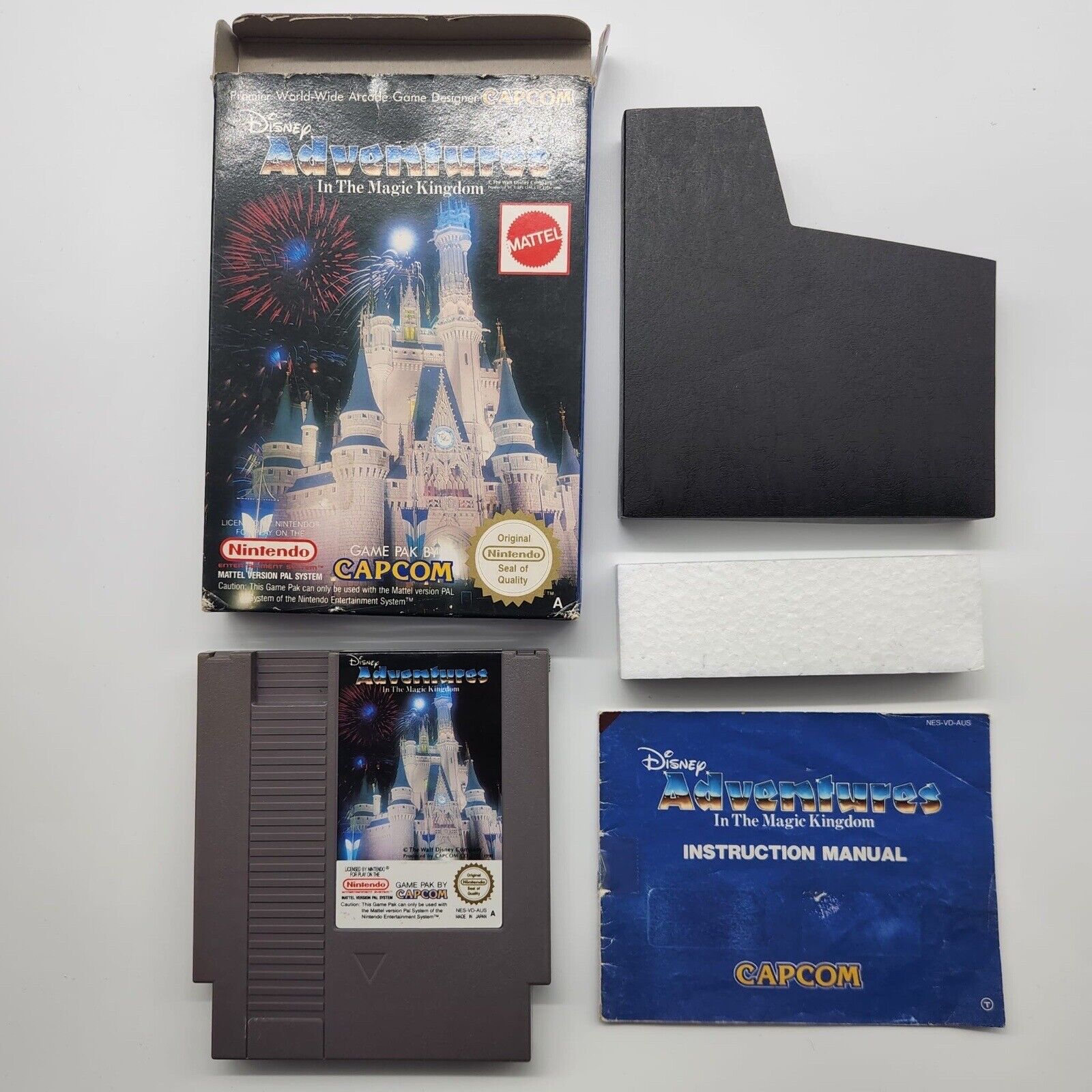 Disney's Adventures NES Game - Complete Boxed Set for Nintendo Entertainment System | Retro Gaming Collectible & Gift for Disney Fans