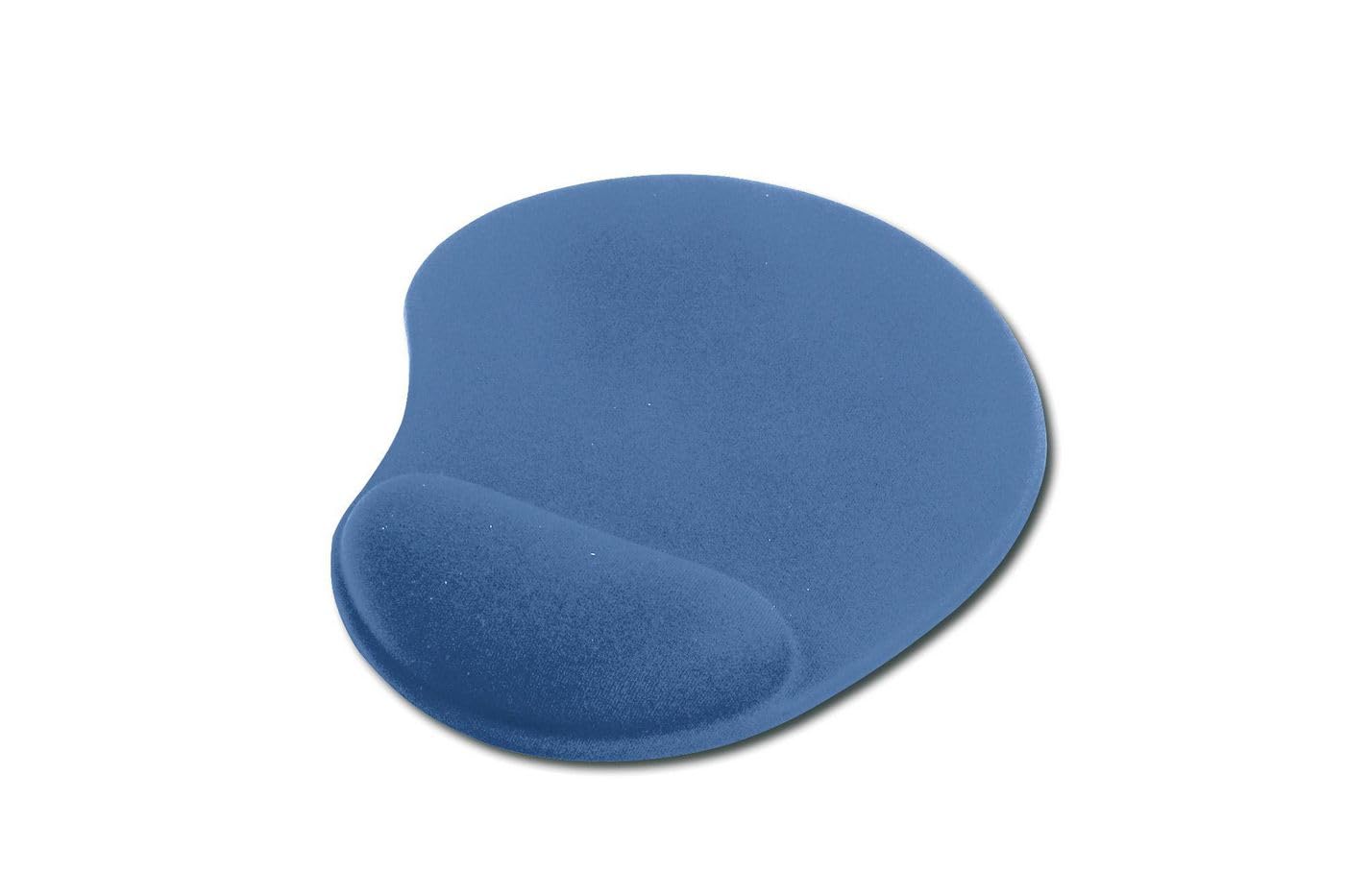 Ergonomic Mouse Pad with Wrist Rest - Comfortable Blue Gaming & Office Mousepad for Computers, Laptops - Perfect for Long Hours of Work, Gaming & Typing