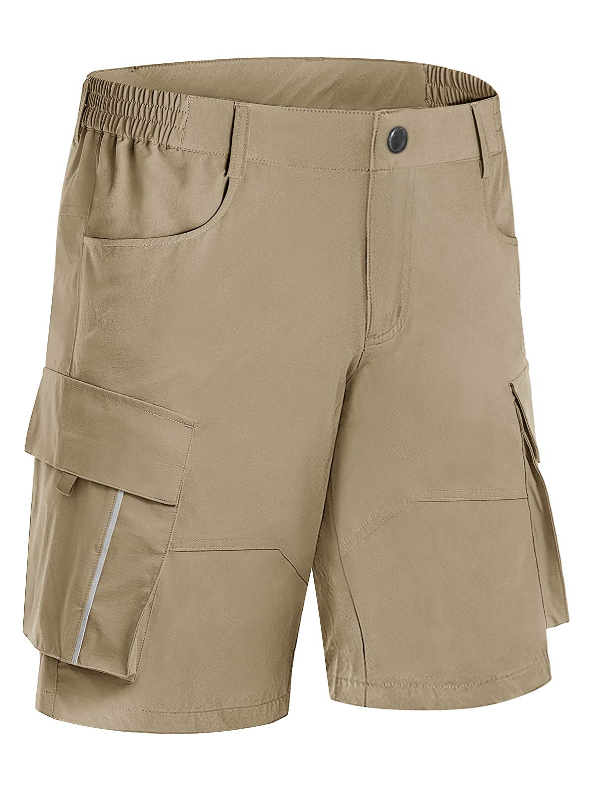 Men's Quick Dry Hiking Shorts with Pockets - Lightweight Athletic Wear for Summer Outdoor Activities