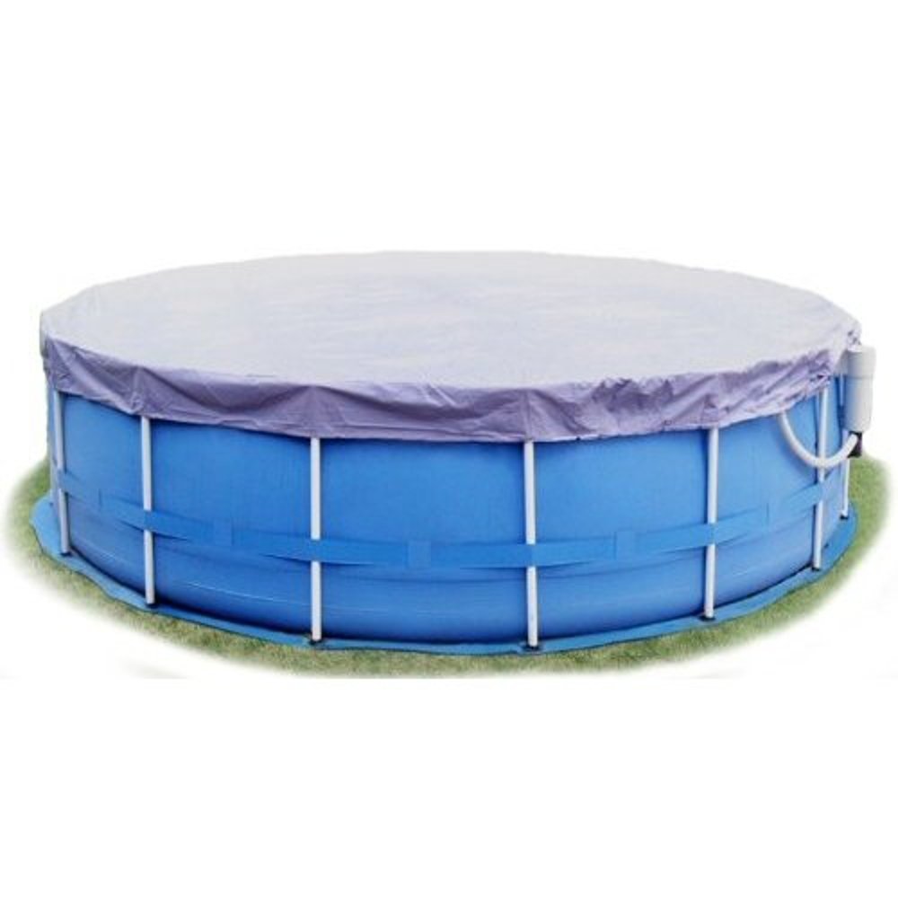 Summer Waves 15-Foot Pool Cover for Metal Frame Above Ground Pools | Heavy Duty Protection from Leaves & Debris | Perfect for Backyard, Patio, and Outdoor Use