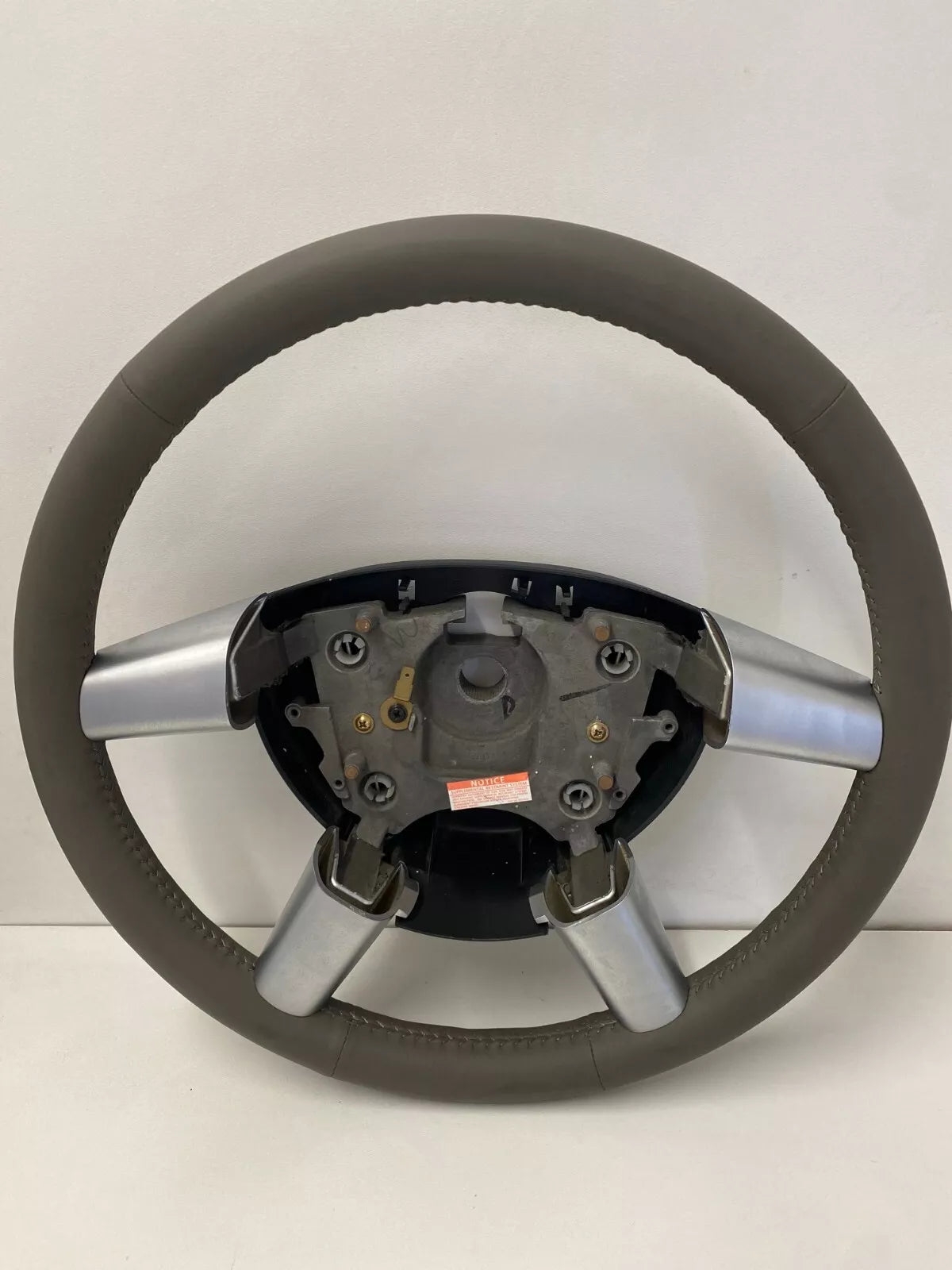 Holden Genuine VY WK Steering Wheel Cover & Spoke Covers - Shale Leather Sports NK4 - Premium Car Interior Upgrade for Commodore & Ute Models - Perfect for Daily Driving & Car Enthusiasts