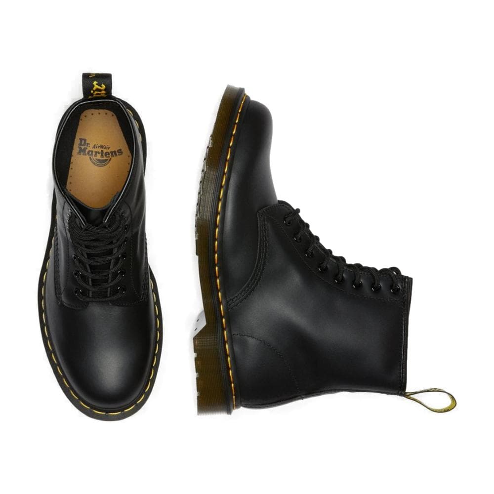 Original Dr. Martens 1460 Black Leather Boots for Men & Women - Classic 8-Eye Combat Boots, Durable & Comfortable - Perfect for Casual Wear, Work & Outdoor Adventures