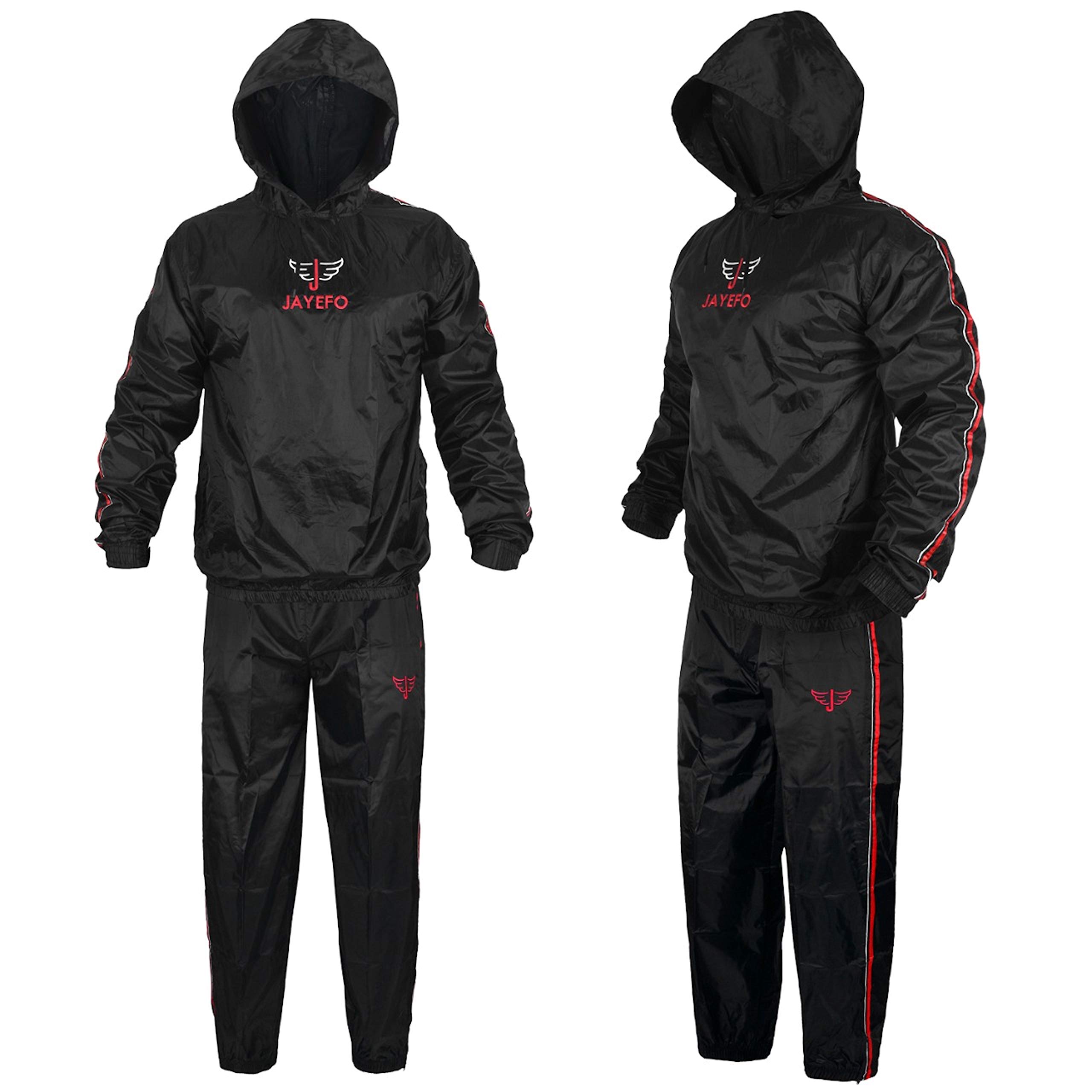 Jayefo Sauna Sweat Suit for Men & Women - Weight Loss Workout Gear for Boxing, MMA, Fitness Training | Perfect for Gym, Home Exercise & Detox