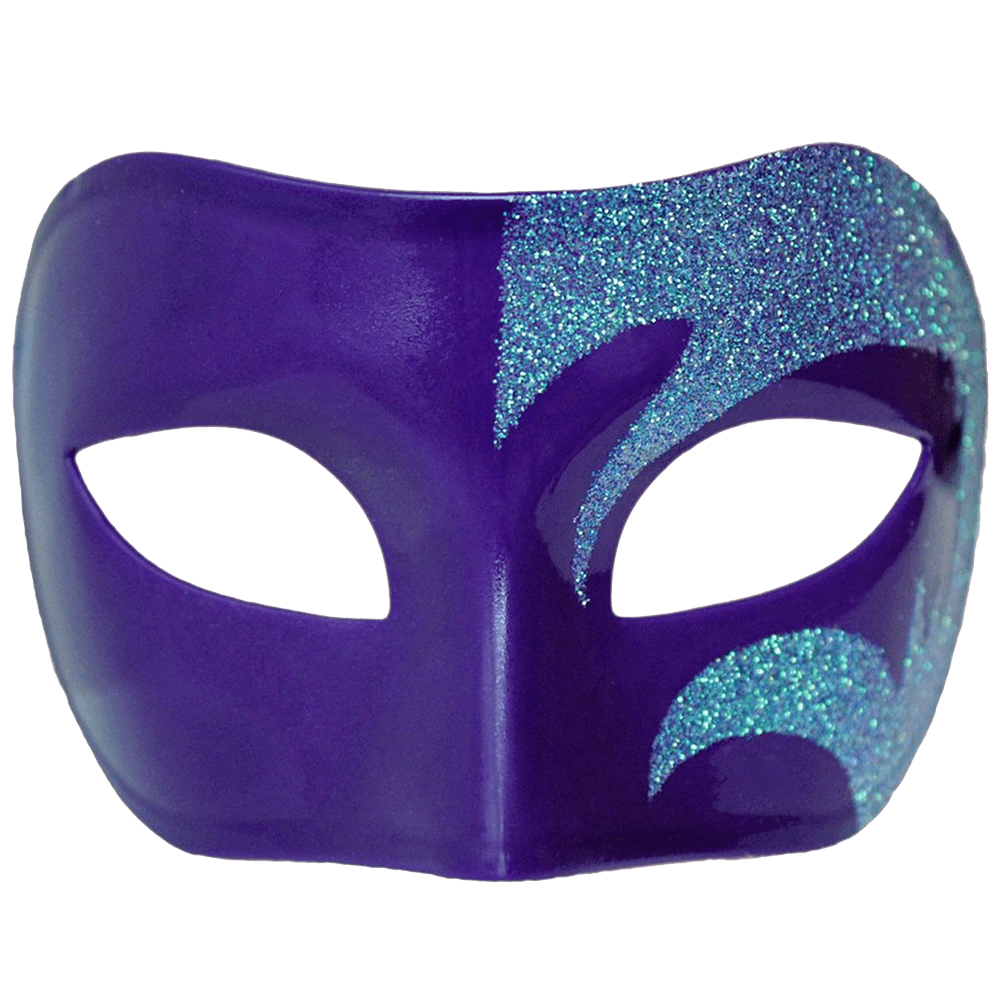Elegant Venetian Masquerade Mask for Ball, Party & Halloween - Handmade Venetian Carnival Mask with Feathers & Glitter - Perfect for Mardi Gras, Costume Parties & Venetian Themed Events