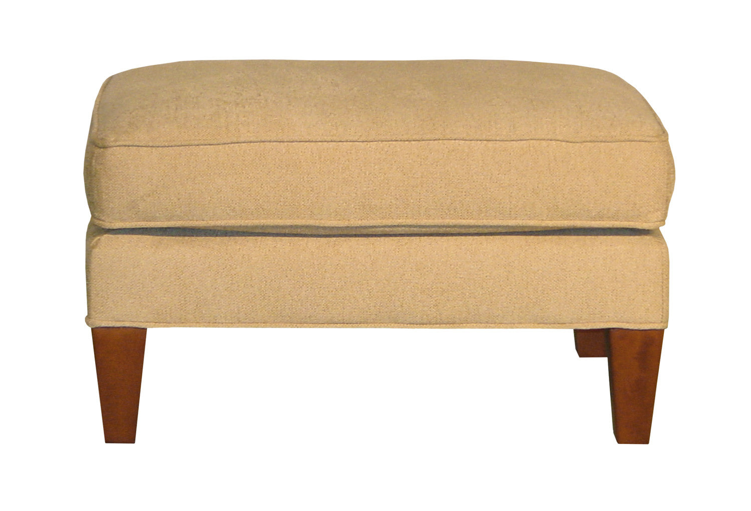 Oscar Ottoman Stool - Modern Round Footrest Pouf with Storage for Living Room, Bedroom & Nursery - Soft Fabric Upholstered Seat for Extra Comfort - Perfect for Relaxing, Reading & Decor