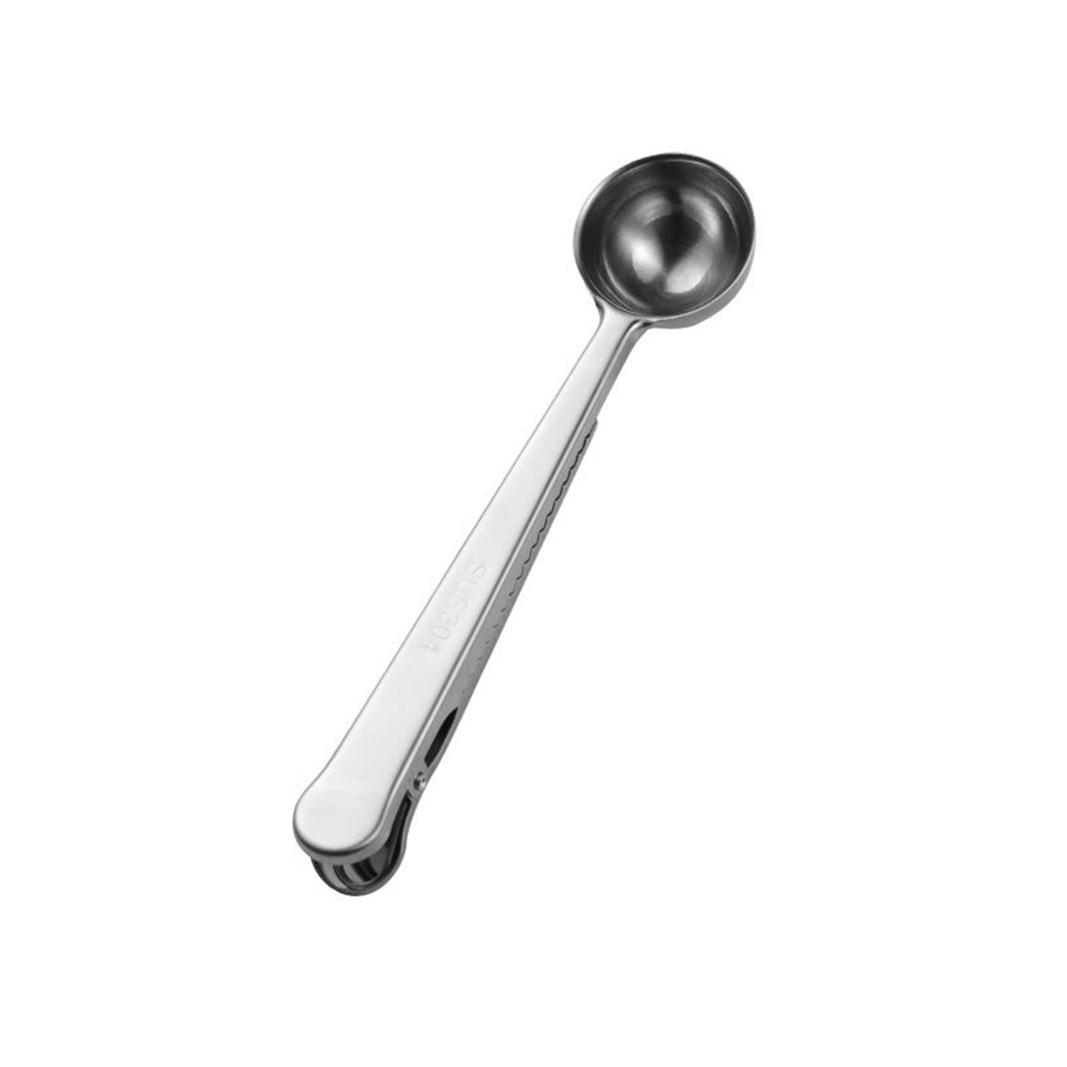 I.XXI Coffee Spoon with Clip - Stainless Steel Stirring Spoon for Coffee, Tea & Hot Drinks - Perfect for Home, Office & Cafe Use