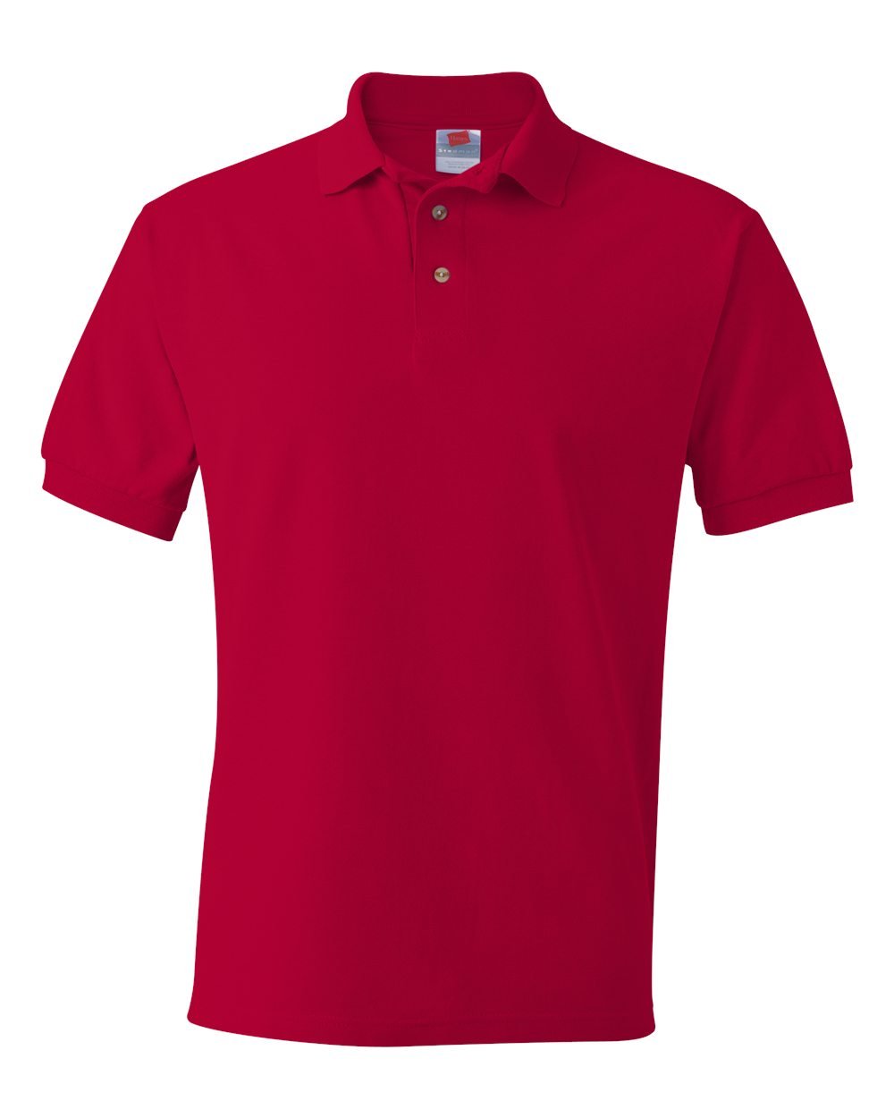 Premium Cotton Pique Polo Shirt for Men - Deep Red, Small Size - Comfortable Business Casual & Golf Wear