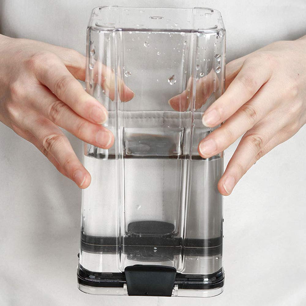 BPA-Free Airtight Food Storage Containers - 1.8L/60.87oz Clear Plastic Kitchen & Pantry Organization Containers for Flour, Sugar, Cereal, Rice, Pasta | Perfect for Meal Prep & Bulk Food Storage
