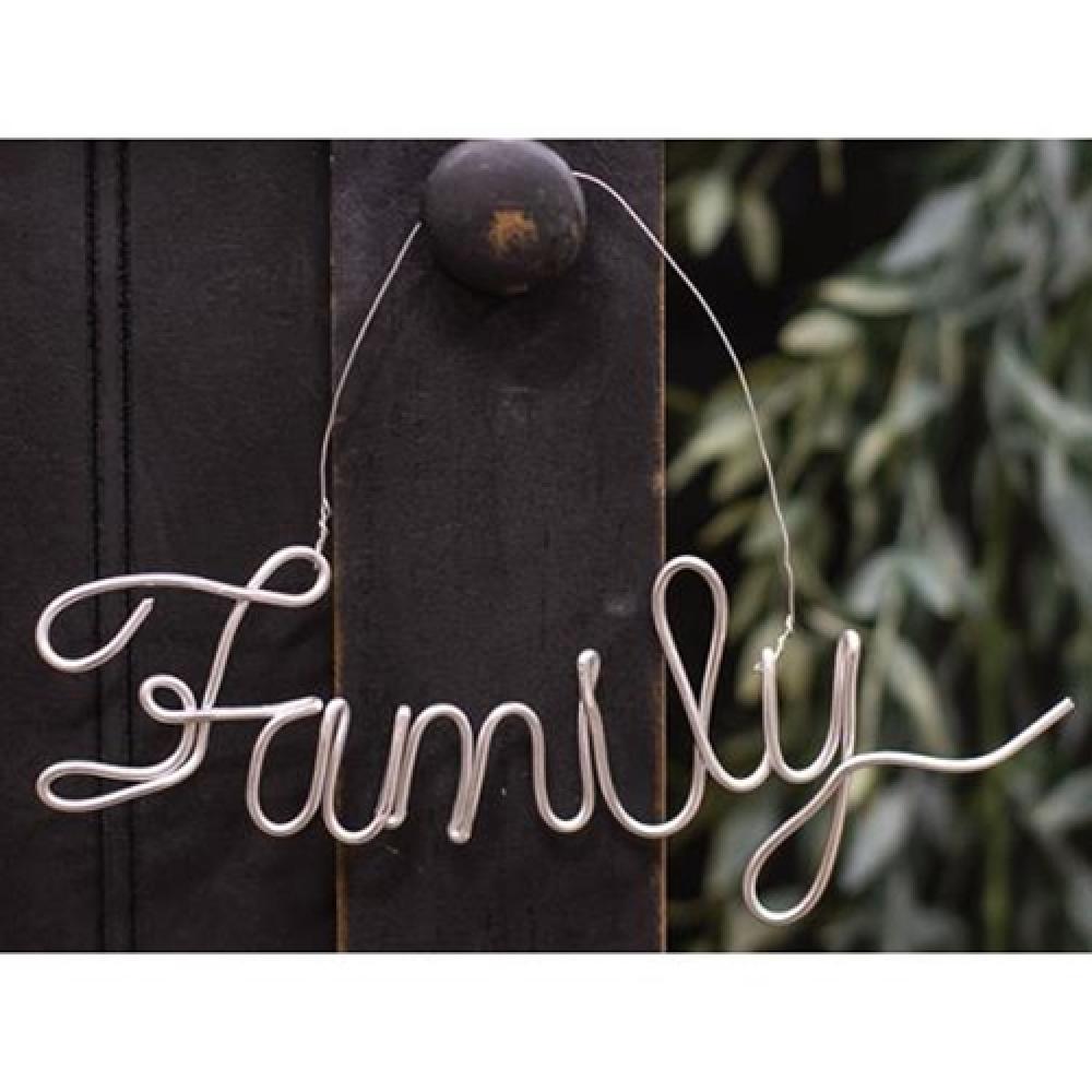 Personalized Family Name Metal Ornament - Custom Engraved Home Decor for Christmas Tree, Gift, or Wall Hanging | Perfect for Holidays, Weddings & Family Gatherings