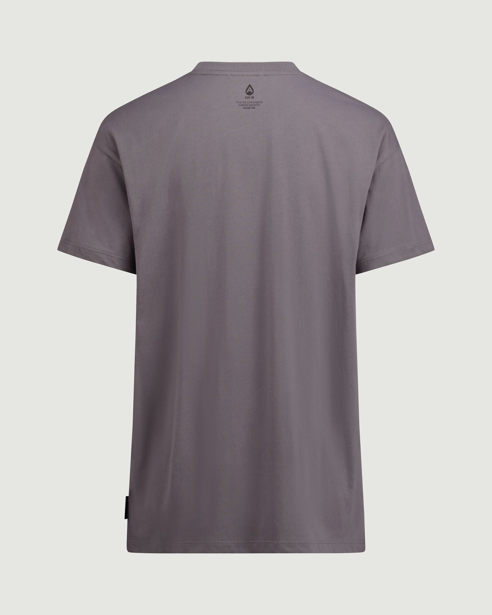 Organic Cotton Women's Ripple T-Shirt - Light Quartz Color | Soft & Breathable Casual Tee for Everyday Wear, Yoga & Outings